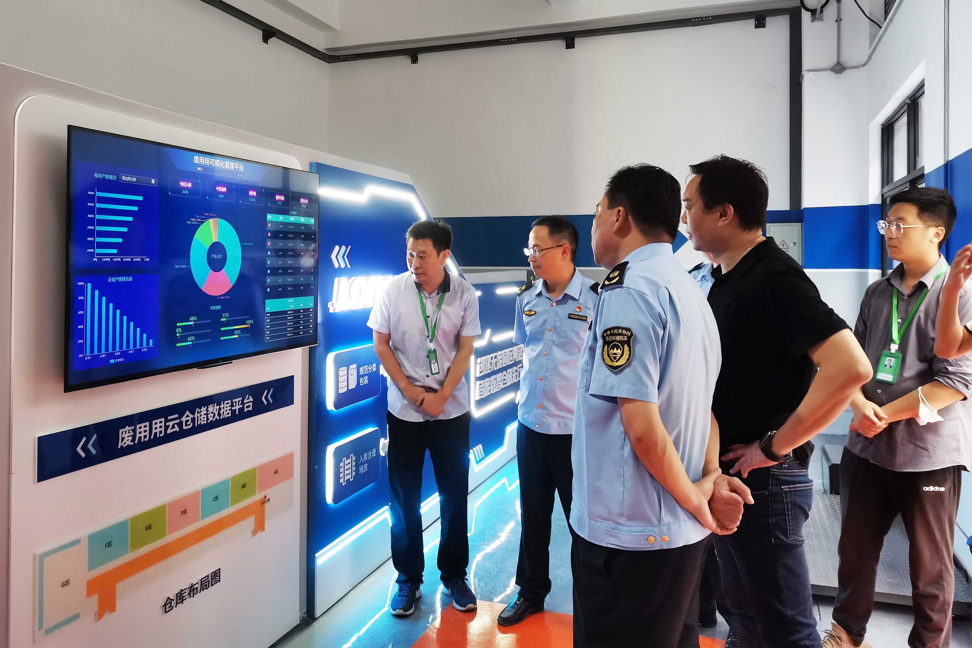 隆仓/隆盒，废用用园区集中可视化管理建设案例